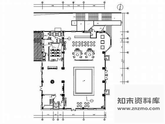 施工图浙江50个亿精品别墅区现代风格售楼处室内装修设计施工图