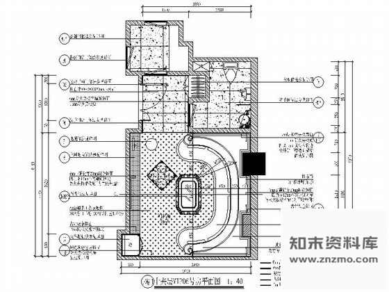 施工图欧式俱乐部包房室内装修图