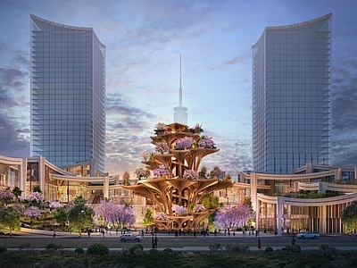 华润西安 万象城城市商业综合体建筑效果设计图【ID:1231287206】 华润西安 万象城城市商业综合体建筑效果设计图【ID:1231287206】