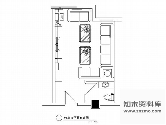 施工图某欧式娱乐会所包房11装修图