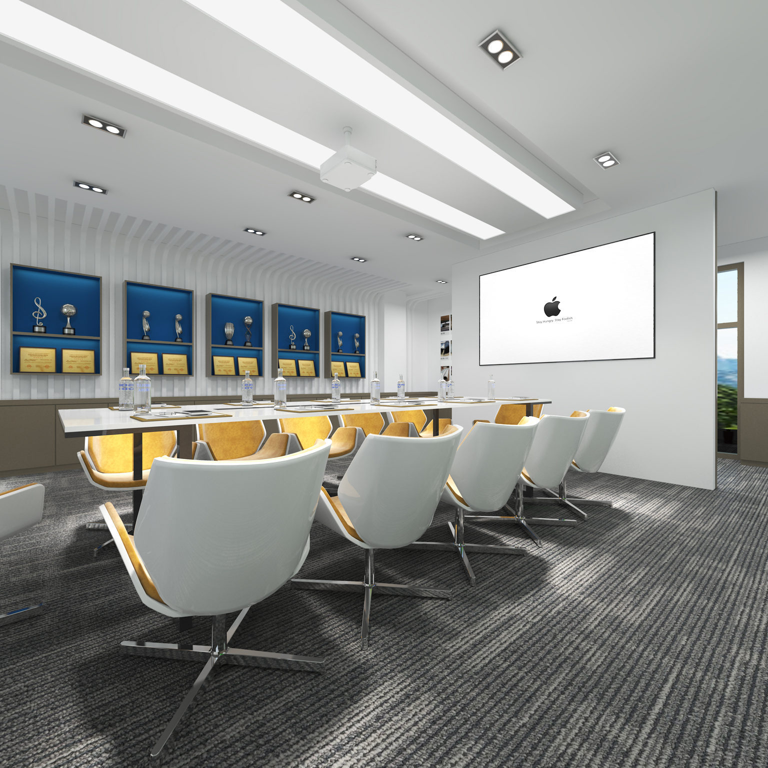 工装空间全景模型_全景工装空间3d模型效果图大全【知末网全景】第1页