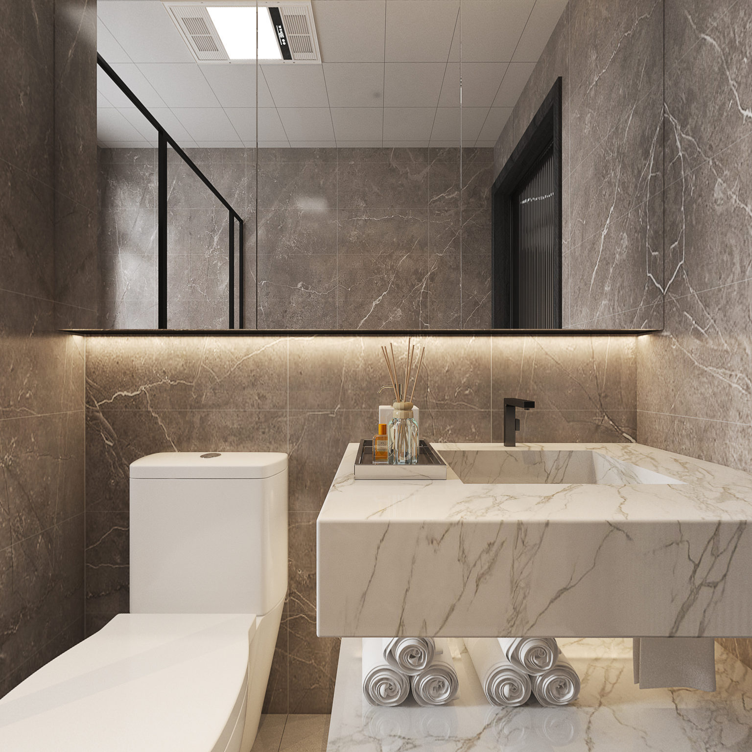 卫生间全景模型_全景卫生间3d模型效果图大全【知末网全景】第1页