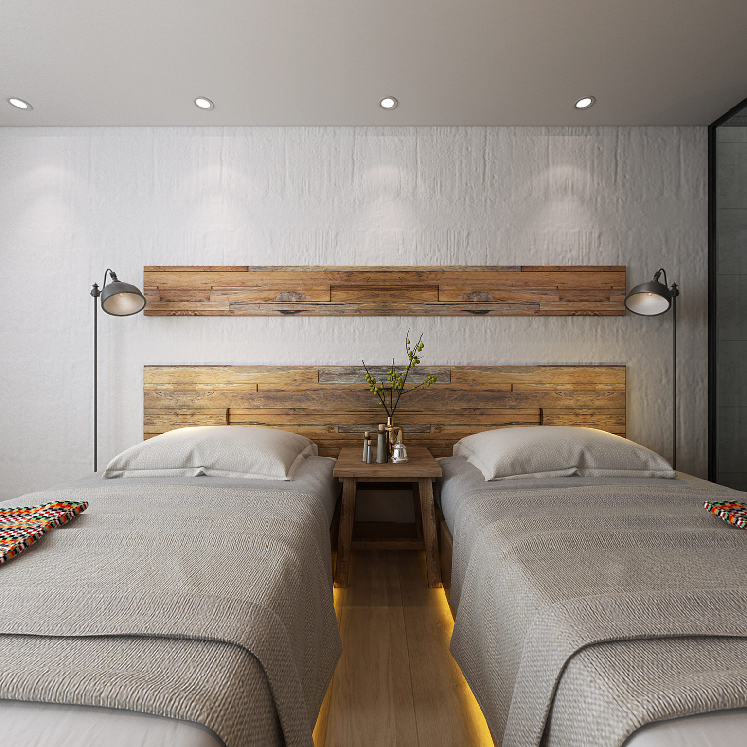 全景民宿卧室3d全景模型3d模型